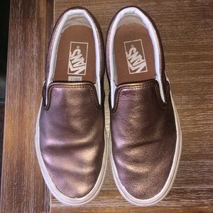 Rose gold vans